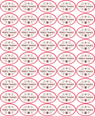 Jedlé obrázky - Veselé Vánoce ovál