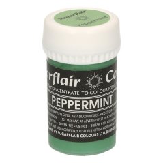 Gelová barva Sugarflair - zelená ( peppermint )
