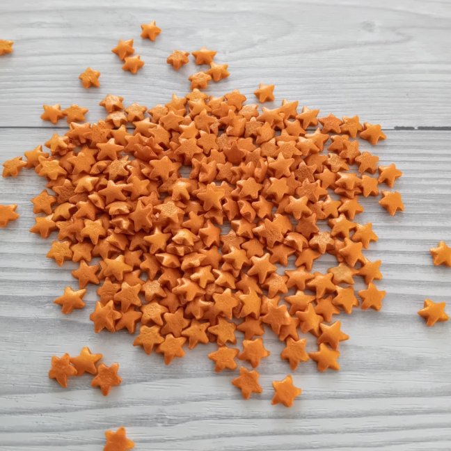 Cukrové zdobení - Hvězdičky zlaté 20 g