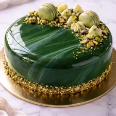 Zrcadlová poleva Kiwi – glazura na dorty a moderní dezerty 250 g