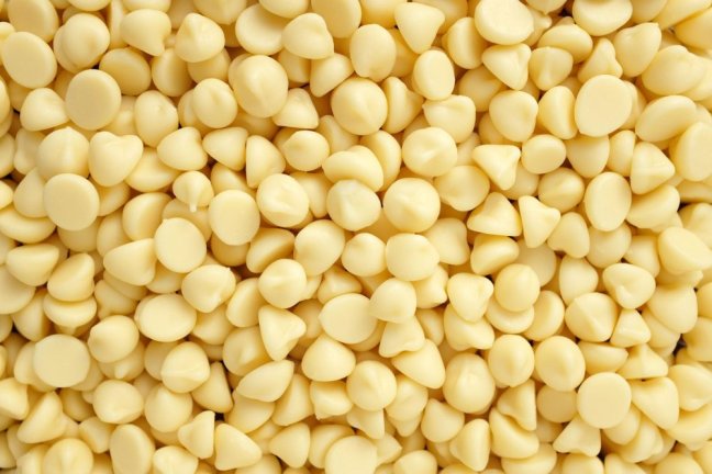 Bílá čokoláda Xocofine 38 % minipecičky – profesionální cukrářská čokoláda 250 g