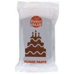 Potahovací fondánová hmota Sweet Value - HNĚDÁ 200 g