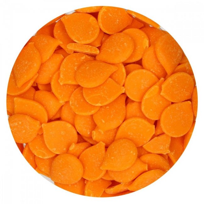 Cukrářská poleva na cukroví - oranžová