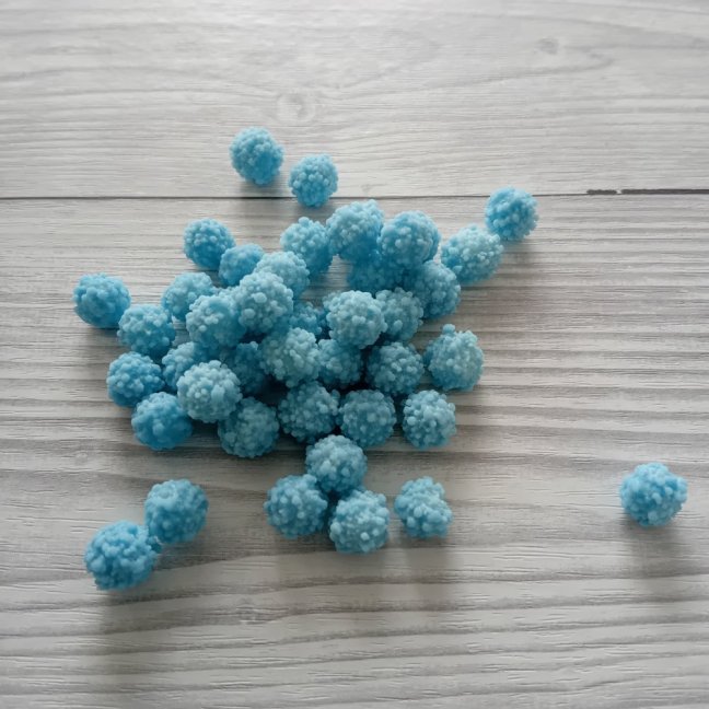Cukrové zdobení - Mimosa modrá 20 gramů