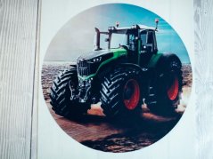 Jedlý obrázek na dort  - traktor Fendt