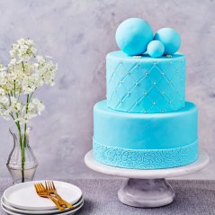 Potahovací fondánová hmota Fun Cakes -  světle modrá, 500 g