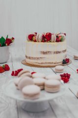 Směs na dort  - Sandra RED Velvet 1 Kg červený korpus