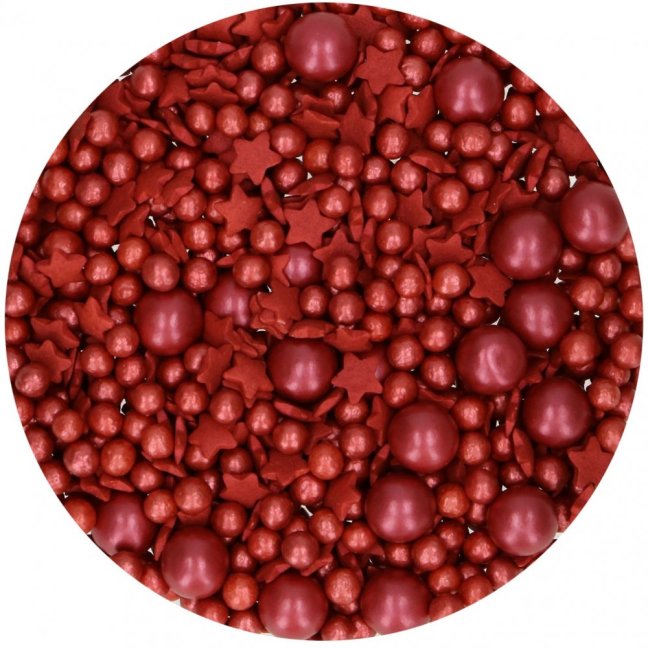 Cukrářské zdobení - Bordo mix - 20 g