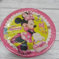 Párty talířky - Myška Minnie 8 ks